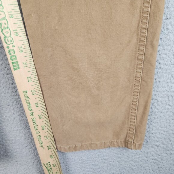 Wrangler Cotton Straight Leg Pants Men's 34x30 Classic Workwear Khaki Dark Wash - Picture 4 of 10